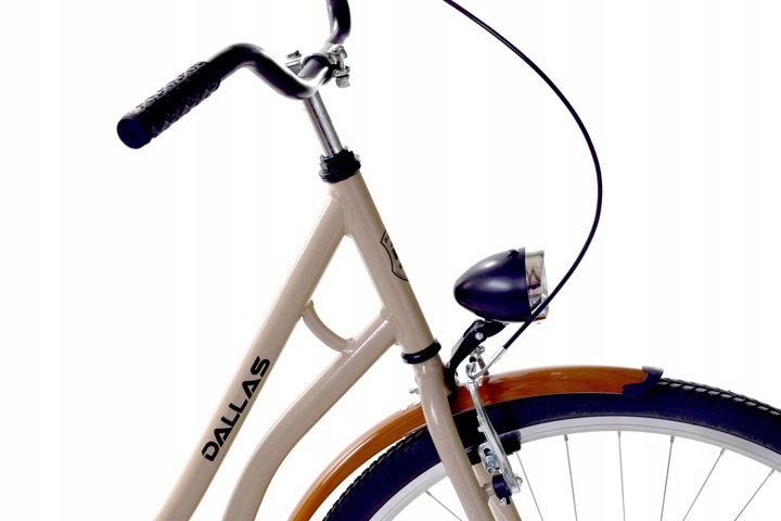 Rower Damski Polski Miejski 28 Retro + kosz