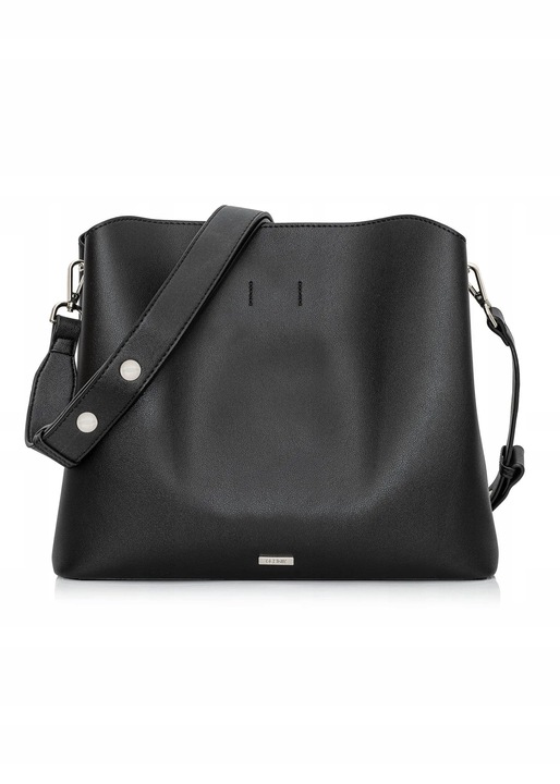 OCHNIK Czarna torebka shopper damska TOREC-0862B-99(Z25)