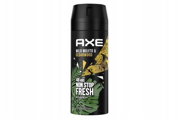 Axe Wild Mojito Dezodorant dla mężczyzn 150 ml x3
