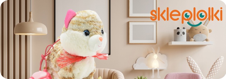 KOTEK INTERAKTYWNY NA SMYCZY MIAUCZY CHODZI GRA DLA DZIECKA NA PREZENT