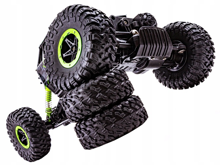 Samochód RC Auto CRAWLER 2.4GHz 4x4 ZDALNIE STEROWANY 2 x pakiet zielony