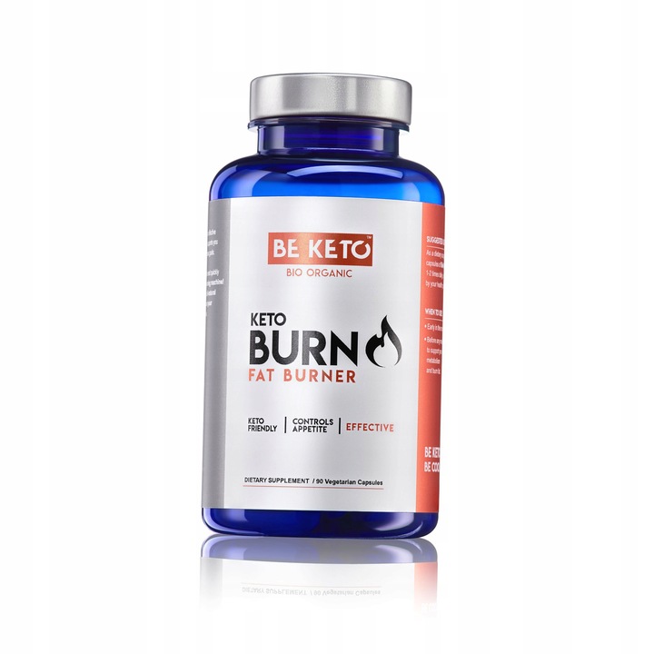 BeKeto Keto Burn Spalacz tłuszczu Inulina 90kaps