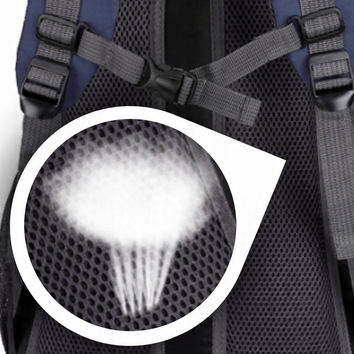 PLECAK TURYSTYCZNY BIWAKOWY NA WYCIECZKĘ W GÓRY WYGODNY 40L BIWAK SURVIVAL