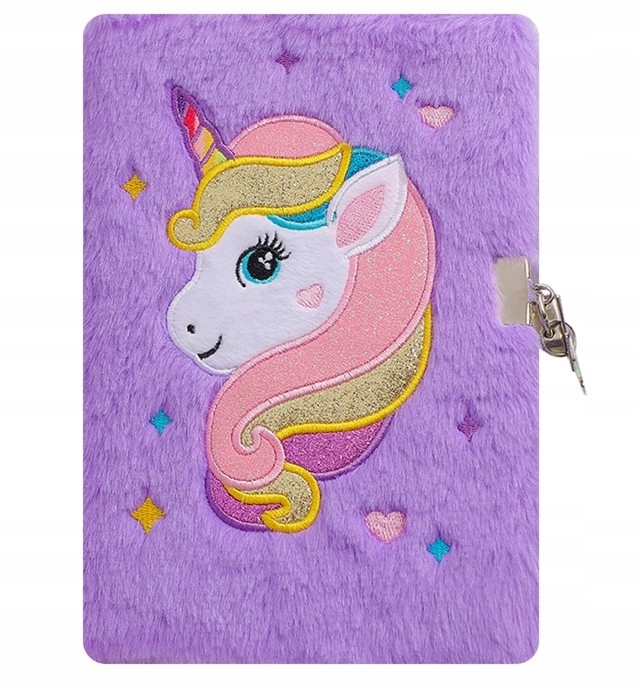 PAMIĘTNIK JEDNOROŻEC+ HAFT DIAMENTOWY DŁUGOPIS NOTESIK UNICORN SZKOLNY