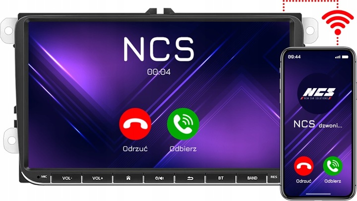 RADIO NAWIGACJA ANDROID VW PASSAT B6 B7 GOLF 5 6 TIGUAN TOURAN CADDY T5 T6