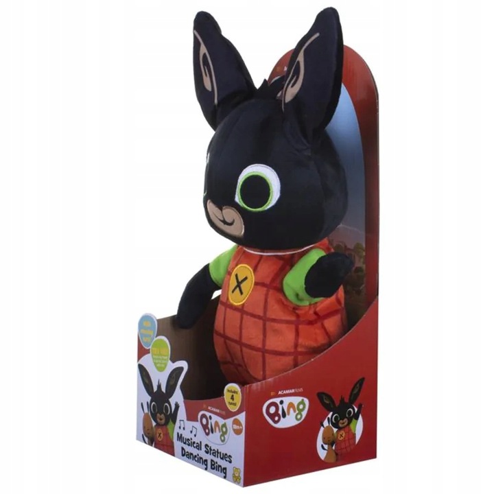 BING Roztańczony Króliczek Bing Interaktywna przytulanka, pluszak