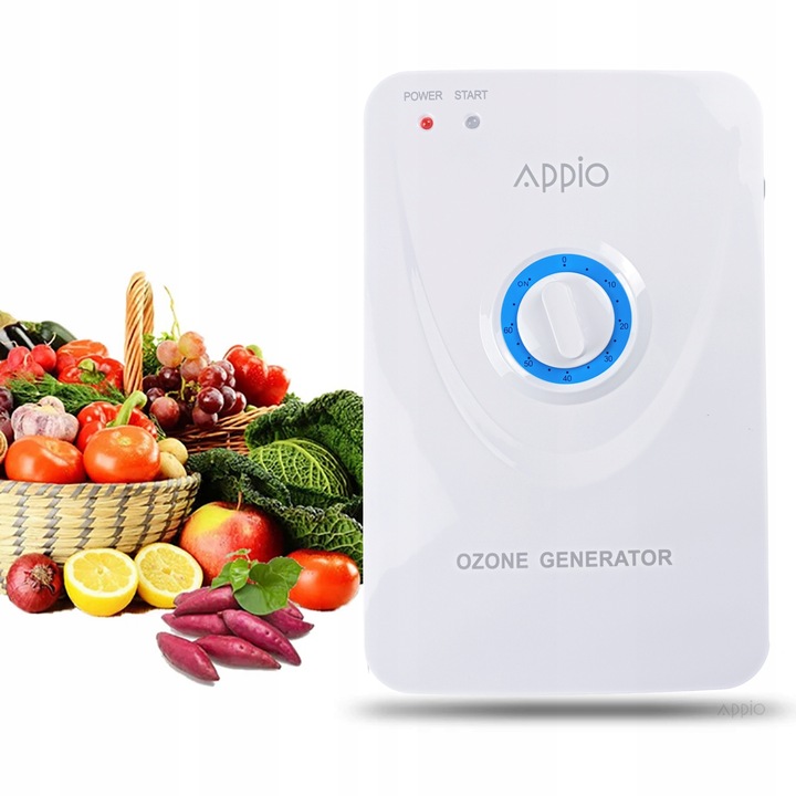 GENERATOR OZONU myjka ozonująca OZONATOR ŻYWNOŚCI do warzyw owoców jedzenia
