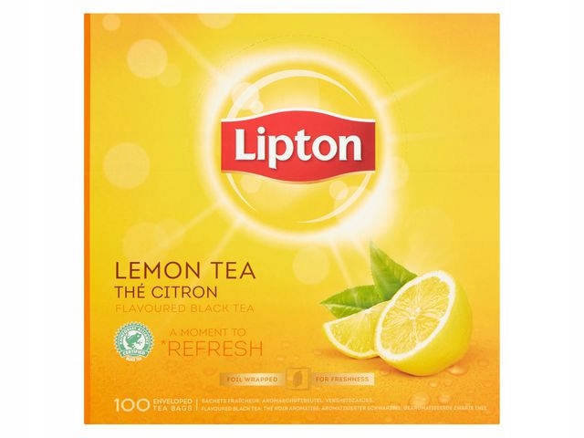 Lipton Lemon 100 kopert (cytryna) FGS