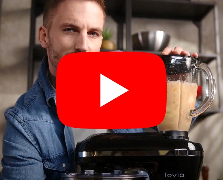 Robot kuchenny mikser planetarny blender kielichowy maszynka do mięsa LOVIO