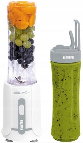 Blender kielichowy Smoothie Koktajl Shaker Na siłownię + 2 butelki