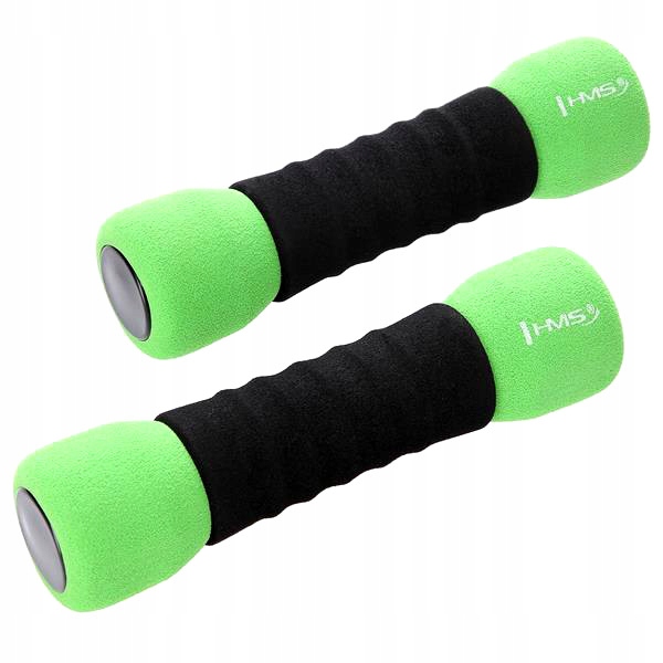 CM07 ZIELONY CIĘŻARKI MIĘKKIE 2 x 1.5 KG HMS