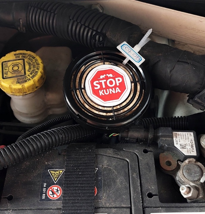 ODSTRASZACZ KUN SKUTECZNY NA ALLEGRO ŚRODEK NA KUNY DO SAMOCHODU