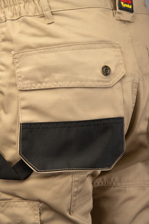 Spodnie robocze ochronne odpinane nogawki Brixton r. 48