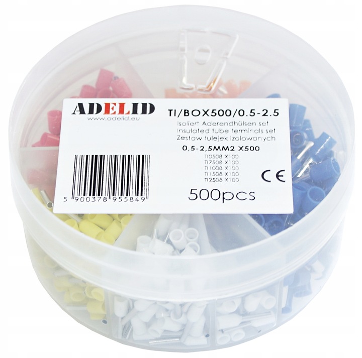 ZACISKARKA PRASKA TULEJEK KABLI ŚCIĄGACZ 0,25-10