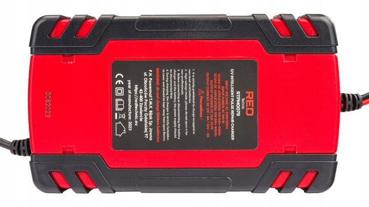 Prostownik AKUMULATOROWY Mikroprocesorowy Samochodowy 12V/24V 8A Ładowarka