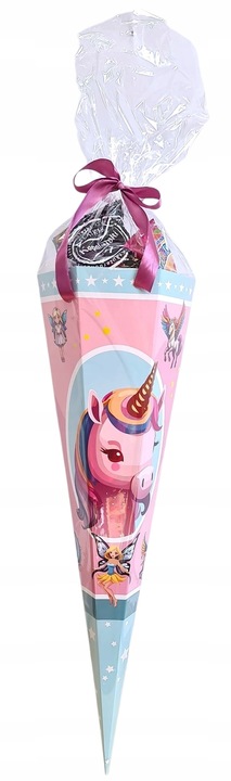 TYTA pierwszoklasisty róg obfitości bardzo duży 83cm, JEDNOROŻEC