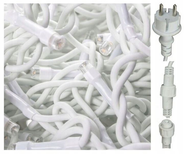 SOPLE FLASH 500 LED ZEWNĘTRZNE MULTIKOLOR KOLOROWE lampki z Flashem