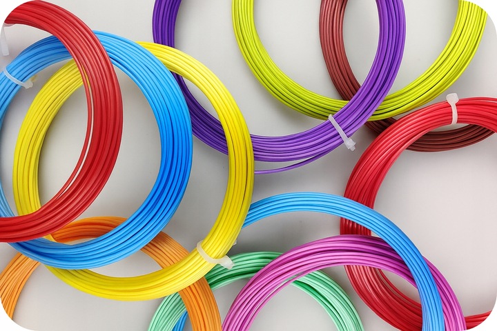 WKŁADY DO DŁUGOPISU 3D DLA DZIECI PLA SILK MAGIC COLOR 200 M