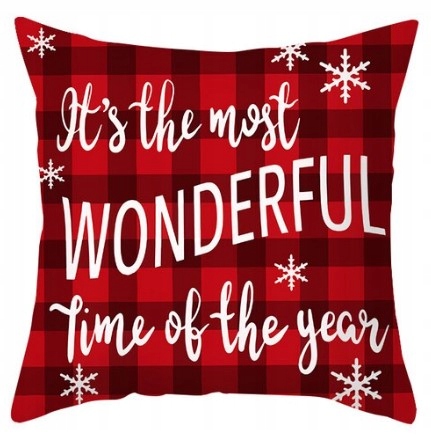 4x ZESTAW POSZEWKA NA PODUSZKĘ ŚWIĄTECZNA POSZEWKI ŚWIĄTECZNE Święta 40X40