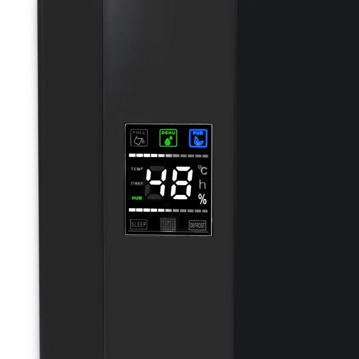 DUŻY OSUSZACZ POWIETRZA POCHŁANIACZ WILGOCI Z PILOTEM LAMPA UV KREXUS