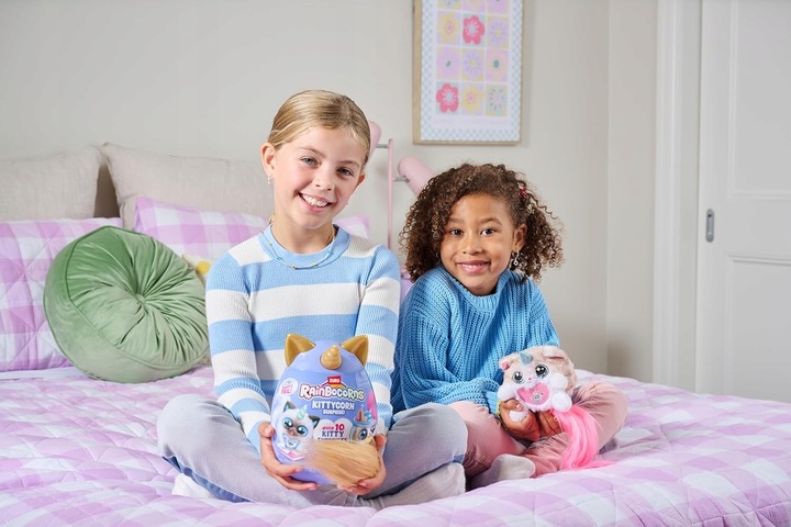 MASKOTKA NIESPODZIANKA KITTYCORN SURPRISE PLUSZAK KOTEK Z NIESPODZIANKĄ