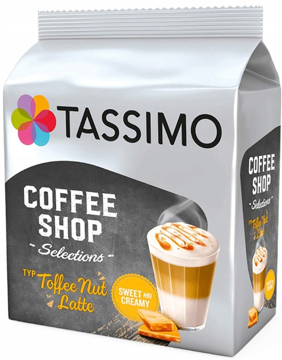 Kapsułki TASSIMO Toffee Nut Latte 8 Creamy