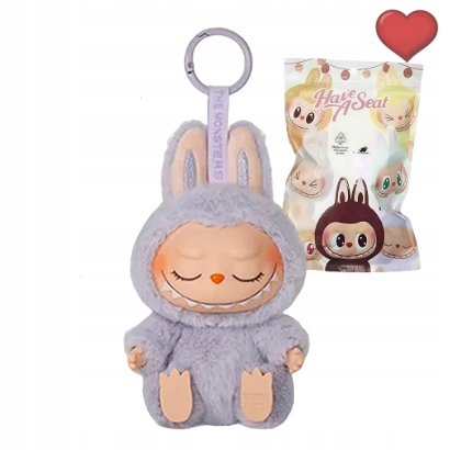 LABUBU HAVE A SEAT THE MONSTERS BRELOK PLUSZOWA Bez pudełka