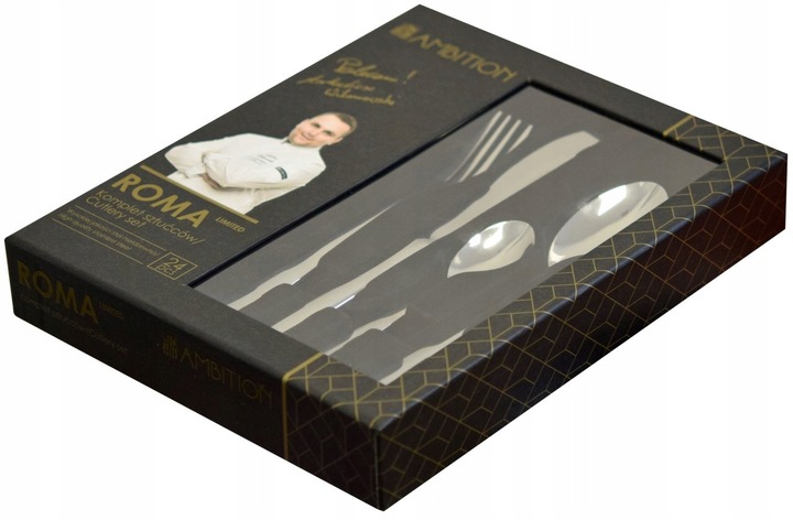 AMBITION-KPL. SZTUĆCÓW 24 ELE. ROMA