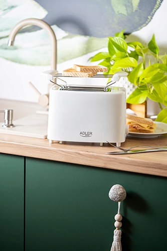 Toster Adler AD3223 biały 900 W