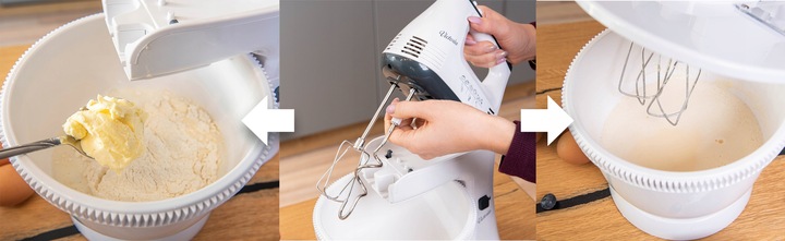 MIKSER z misą obrotową i blender 2w1 FIRST AUSTRIA