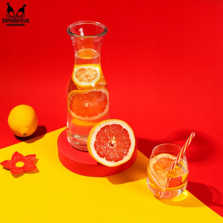 5 SZTUK KARAFKA DZBANEK NA WODĘ KARAFKI NA WODĘ SOKI LEMONIADĘ NAPOJE 1L
