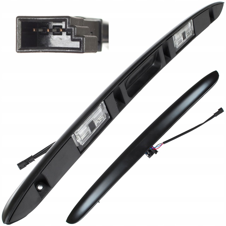 BMW 3 E46 KLAMKA LISTWA BLENDA MIKROSTYK KLAPY