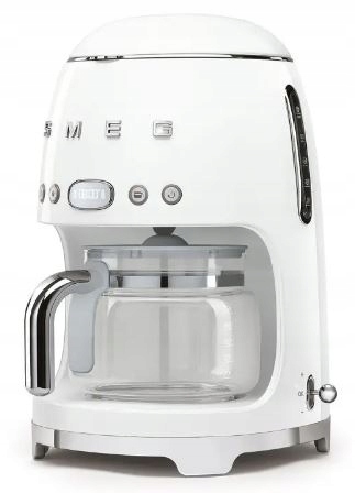 Ekspres przelewowy SMEG DCF02WHEU Biały RETRO