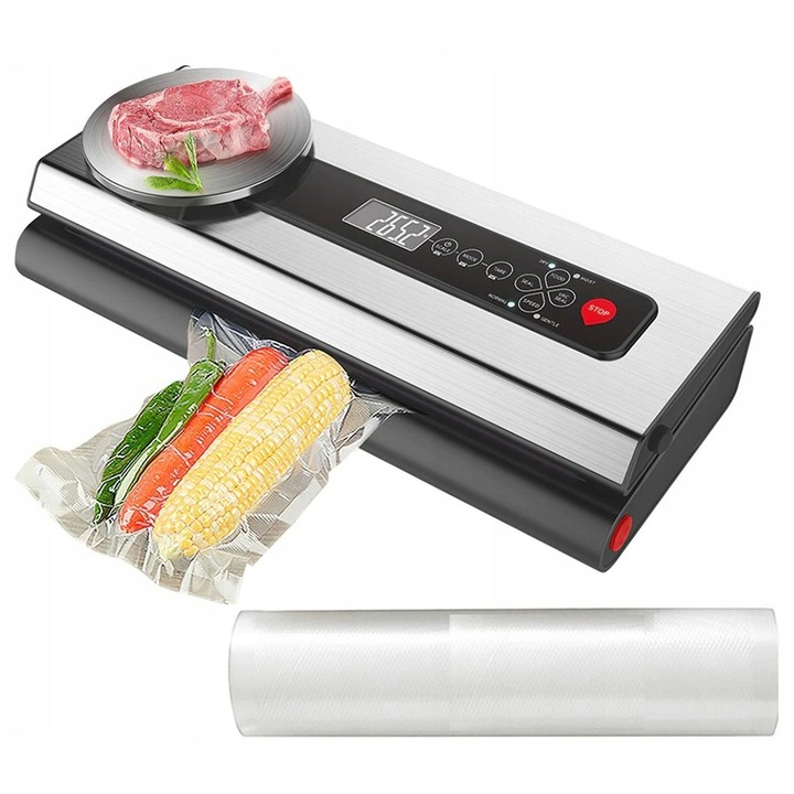 ZGRZEWARKA PAKOWARKA PRÓŻNIOWA DO FOLII DO ŻYWNOŚCI WORKÓW + GRATIS 5xWORKI