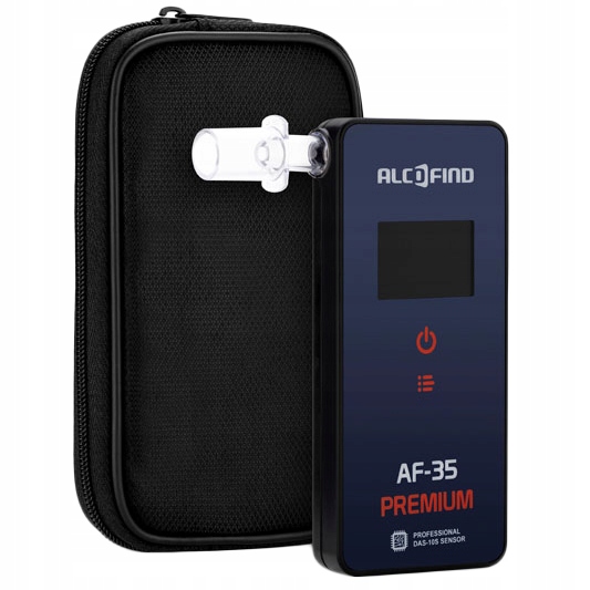 ALKOMAT AlcoFind AF-35 SKALIBROWANY 12M + ETUI