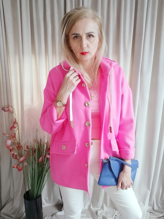 Kurtka z kapturem oversize