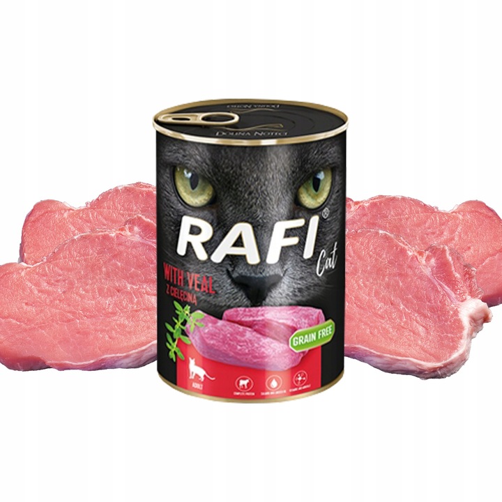 Dolina Noteci RAFI mix smaków dla kota 12 x 400g