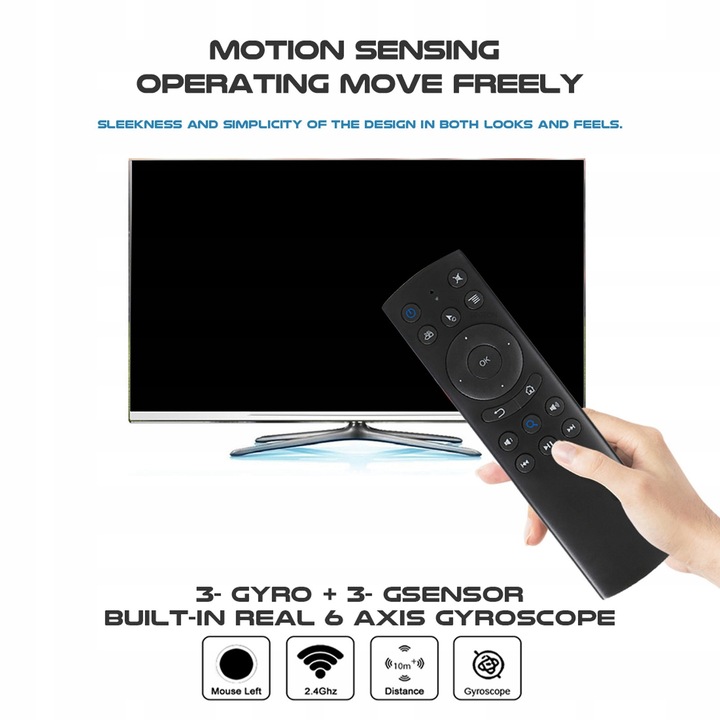 WYTRZYMAŁY PILOT BLUETOOTH DO TELEWIZORA