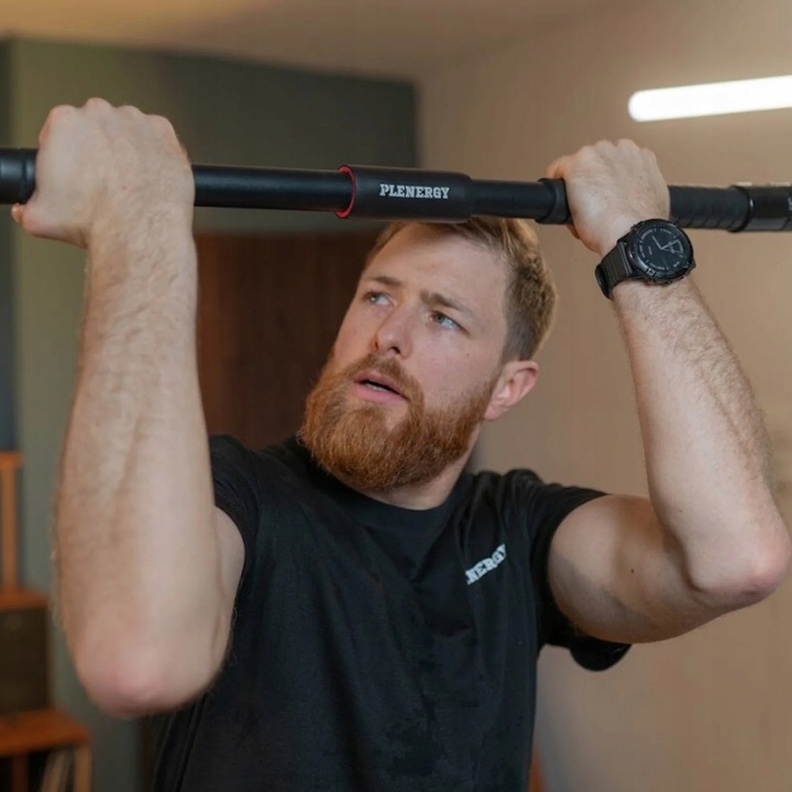 Drążek do podciągania rozporowy do ćwiczeń Plenergy S-Door 71-90 cm