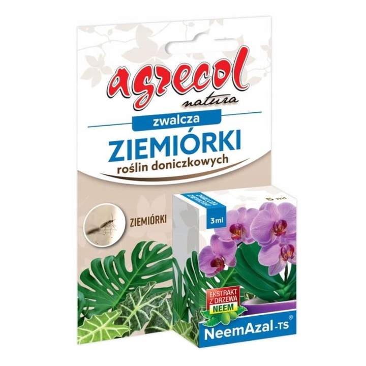 NEEMAZAL TS Owadobójczy 3ml + Żółte lepy 12szt. na Ziemiórki Mszyce