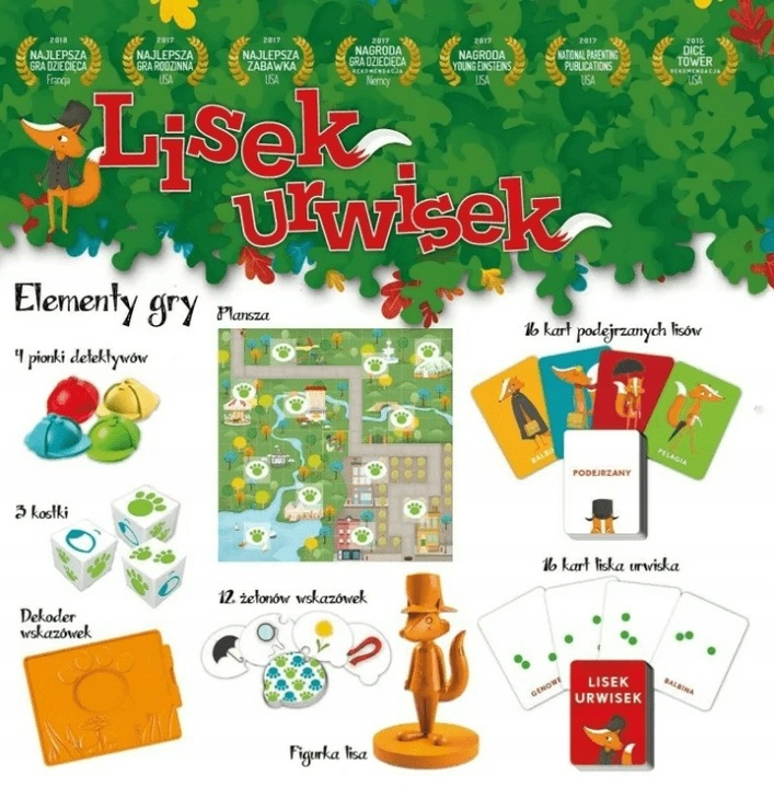 Lisek urwisek. Gra rodzinna