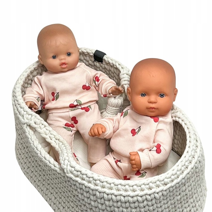 Przytullale, ubranka dla lalki Miniland 32, Minikane 28, dres dla lalki