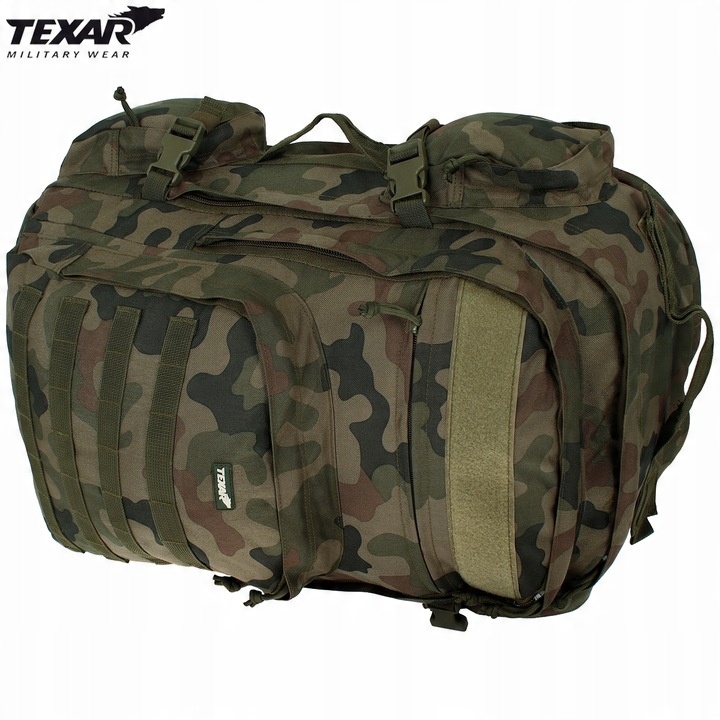 Plecak Turystyczny Taktyczny Wojskowy Duży GRIZZLY TEXAR 65L MOLLE wz.93