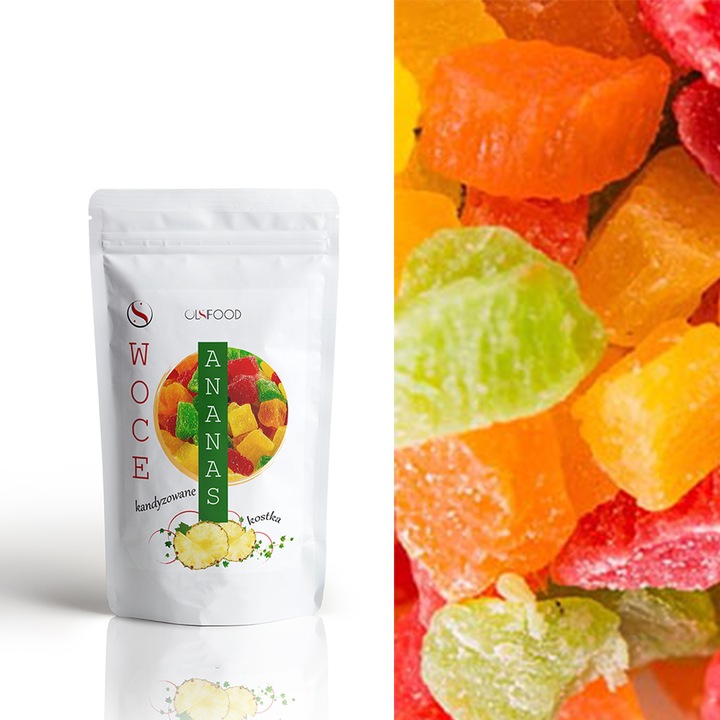 ANANAS KANDYZOWANY kostka 1kg
