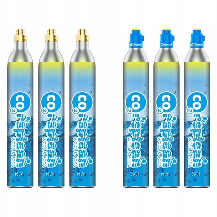 Corsplean nabicie 3 butli CO2 do sodastream