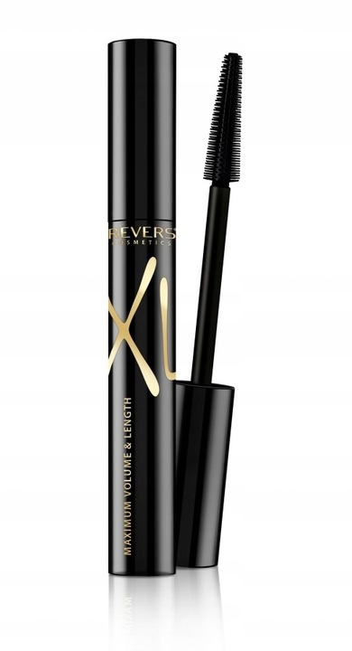 Tusz do rzęs Powiększający XL Wydłuża i Pogrubia Czarny Revers 10ml