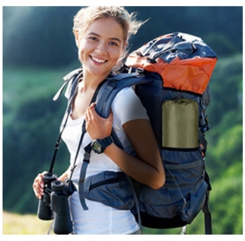 DMUCHANA MATA Z WBUDOWANĄ POMPKĄ KARIMATA LEKKI GRUBY WYGODNY MATERAC ŁÓŻKO