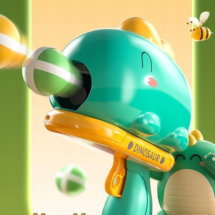 Gra Zręcznościowa Strzelanie Do Celu Na Rzepy Tarcza Dinozaur Pistolet