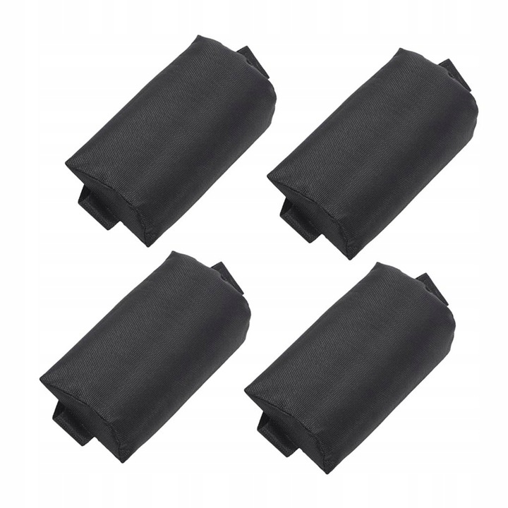 4X składane krzesła wypoczynkowe zdejmowana poduszka zagłówka do leżaka na