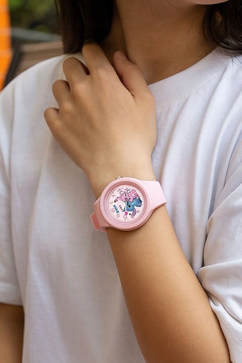 zegarek dla dziewczynki dziecka LILO & STITCH silikonowy wskazówkowy SUPER